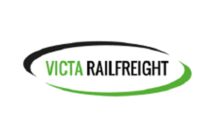 Victa Railfreight logo Victa Railfreight logo